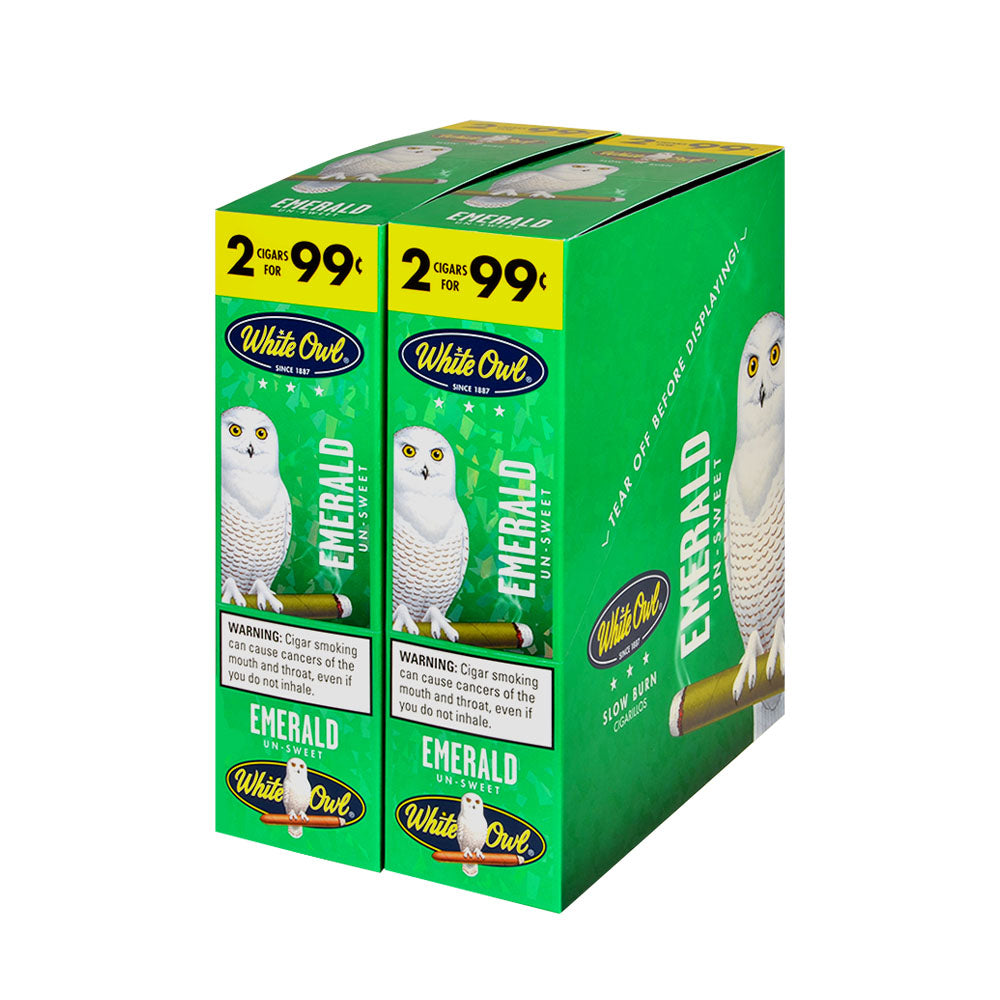 White Owl Emerald cigarillos 99 cents