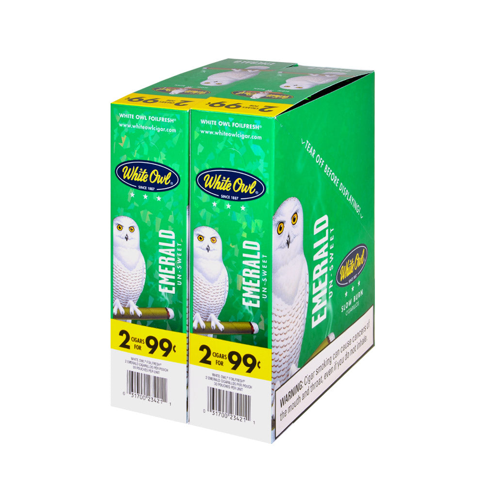 White Owl Emerald cigarillos 99 cents-alt 1