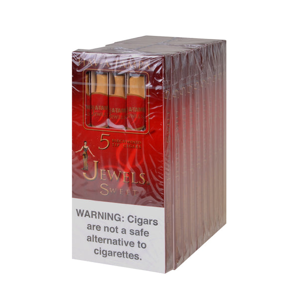 Hav-A-Tampa Jewels Sweet Cigars 10 Packs of 5 Box Packaging and Branding
