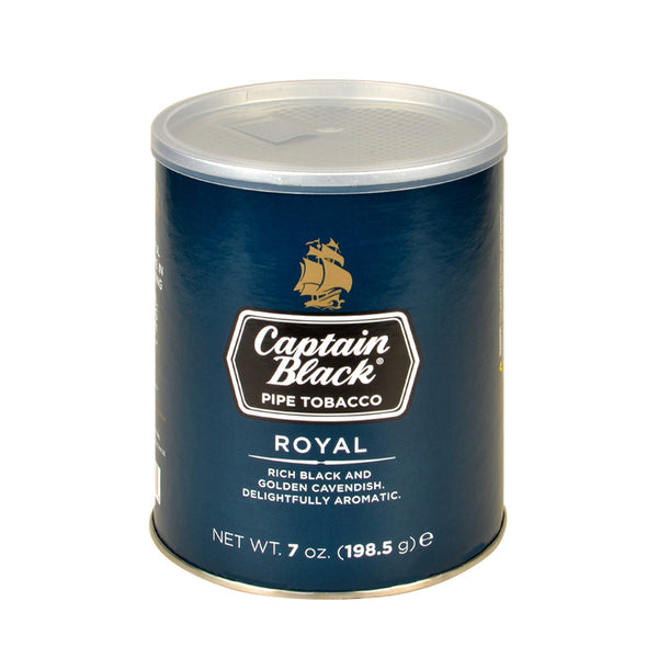 Captain Black Royal Pipe Tobacco 1.5oz Pouches - 5 Pack Individual Packaging