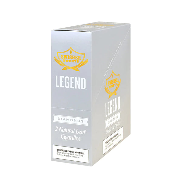 Single Resealable Foil Pouch of Swisher Sweets Legend Irish Cream Natural Leaf Cigarillos