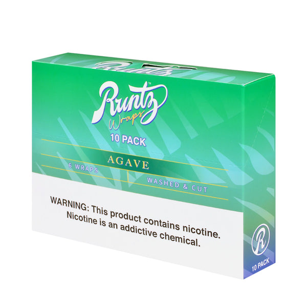 Runtz Wraps Banana Split Flavor Natural Leaf Tobacco 6-Pack Pouch