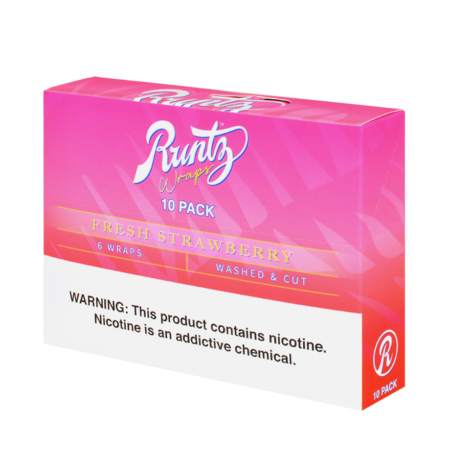 Runtz Wraps 10 Pack Tobacco Leaf