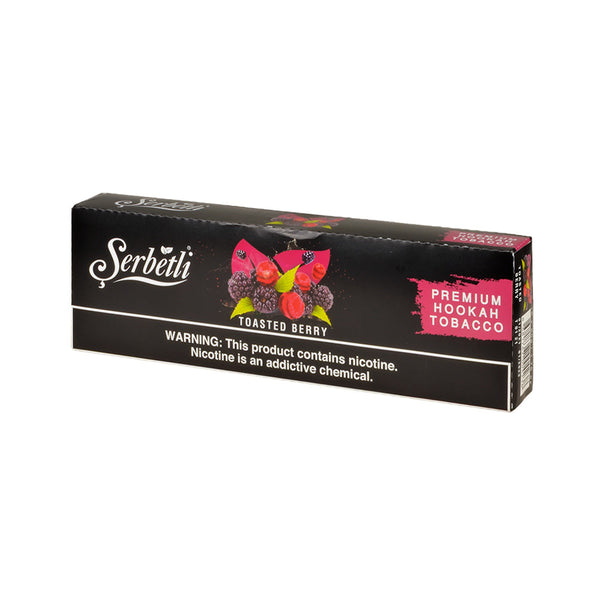 Serbetli Toasted Berry 250g Premium Hookah Tobacco Box Packaging