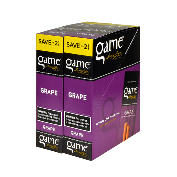 Garcia y Vega Game Grape Foil Pouch 2-Count Packaging