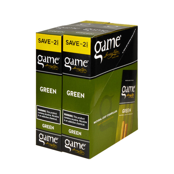Garcia y Vega Game Green Foil Pouch 2-Pack Close-up Fresh-Lock Seal