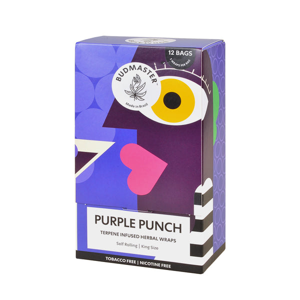 Bud Master Skunk Terpene Infused Herbal Wraps 2-Pack Pouch