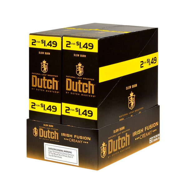 Single Dutch Masters Irish Fusion Foil Fresh Pouch 2 Cigarillos