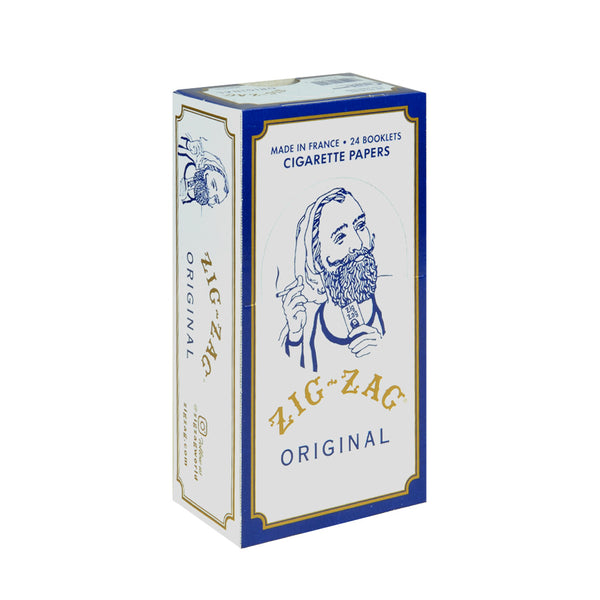 Authentic Zig-Zag Le Zouave Branding on Bulk Rolling Paper Box