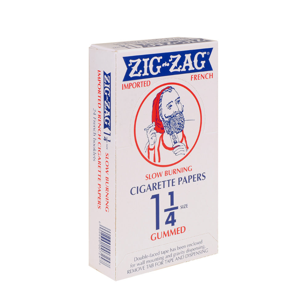 Zig Zag French Orange 1.25 1 1/4 Rolling Papers 24 Booklet (32 Paper Each)