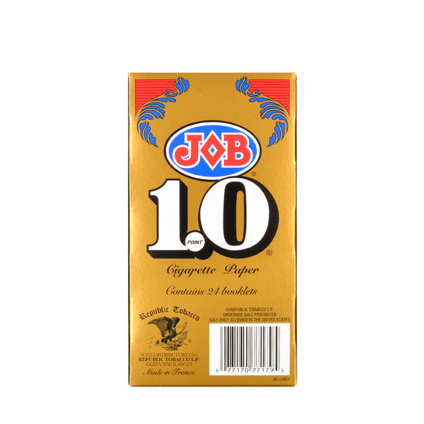 Single Booklet of Job Gummed Cigarette Papers Showing 24 Leaves