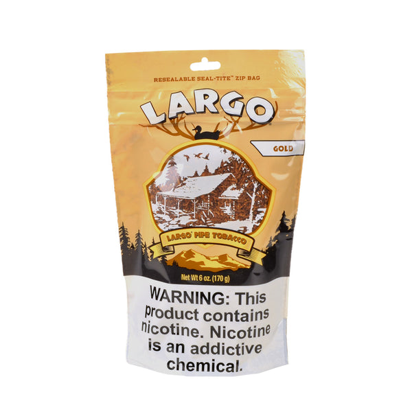 Largo Gold Ribbon Cut Pipe Tobacco Texture and Quality Close-up