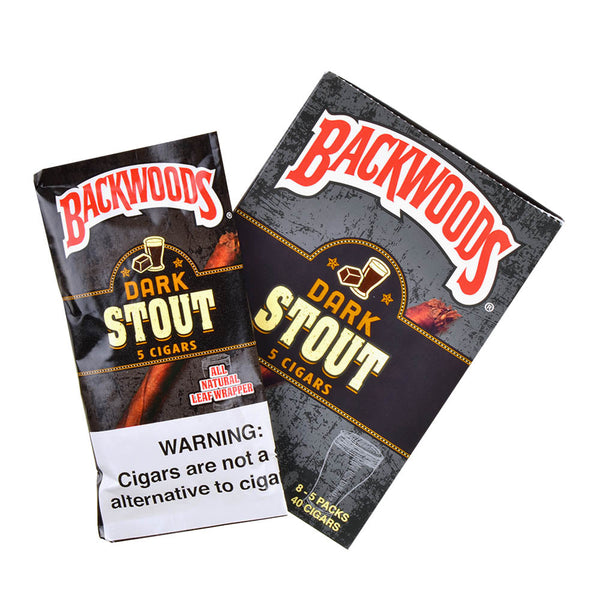 Backwoods Dark Stout 5-Pack Resealable Freshness Pouch