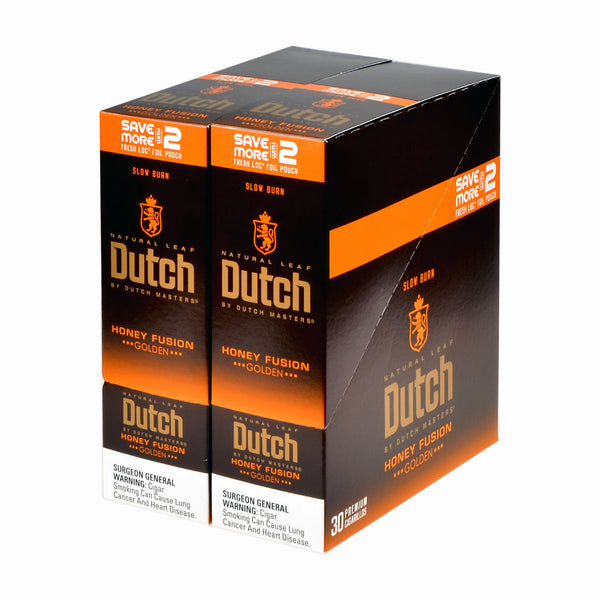 Dutch Masters Honey Fusion 60 Count Bulk Cigarillos Box Front