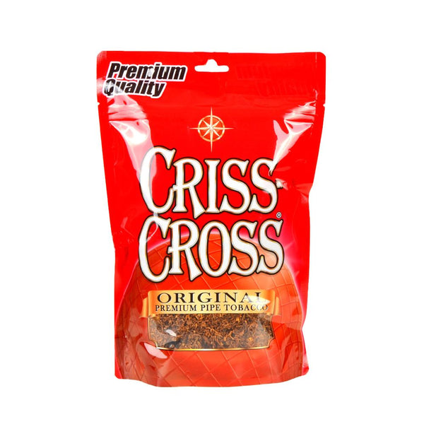 Criss Cross Original Blend Pipe Tobacco 6oz Bag - Burley and Virginia Tobacco Blend