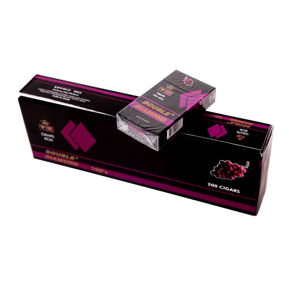 double diamond cigarette Mild Filtered Cigars 10 Packs of 20 Tobacco Stock Double Diamond Classic FIltered Cigars