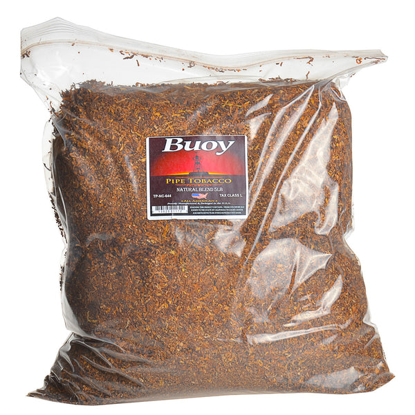 Buoy Natural Pipe Tobacco 6oz Travel Size Bag