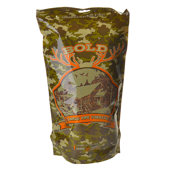 Largo Bold Pipe Tobacco 16oz Resealable Bag - Full Flavor Virginia Burley Blend