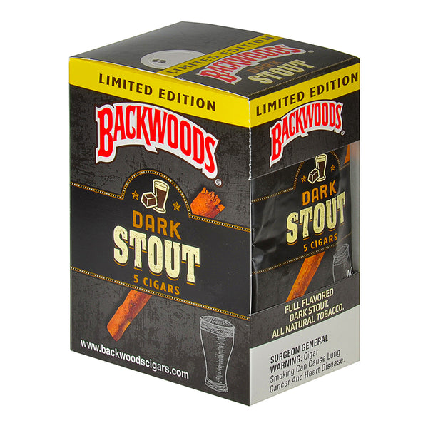 Backwoods Dark Stout Cigar with Connecticut Broadleaf Wrapper