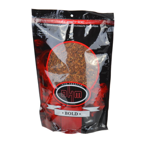 OHM Bold Pipe Tobacco 5lb Bulk Resealable Bag for RYO