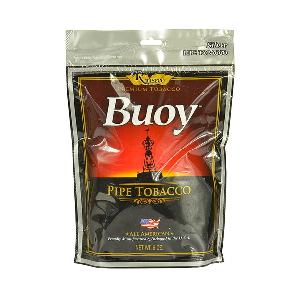 Buoy Silver Pipe Tobacco 5lb Bulk Bag - Smooth Non-Aromatic Tobacco