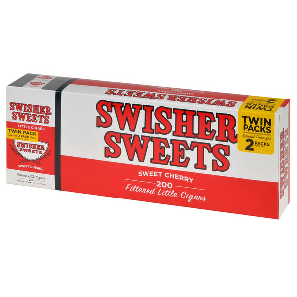 Single Pack of Swisher Sweets Cherry Filtered Little Cigars from Twin Pack Bundle