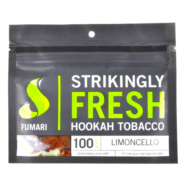Close-up of Fumari Limoncello Golden Blonde Leaf Shisha Tobacco Texture - Dye-Free