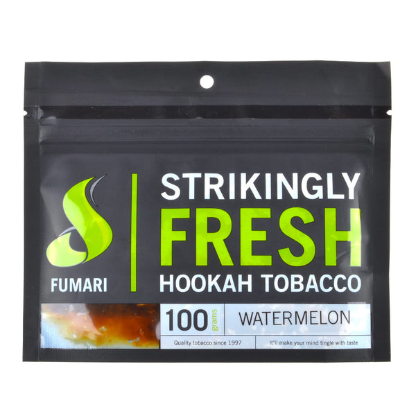 Close-up of Fumari Watermelon Blonde Leaf Shisha Tobacco Texture