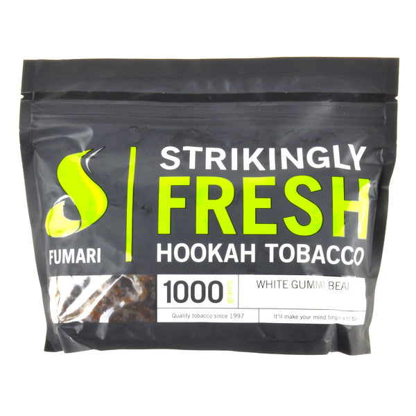 Fumari White Gummi Bear (WGB) Hookah Tobacco 1000g Resealable Pouch