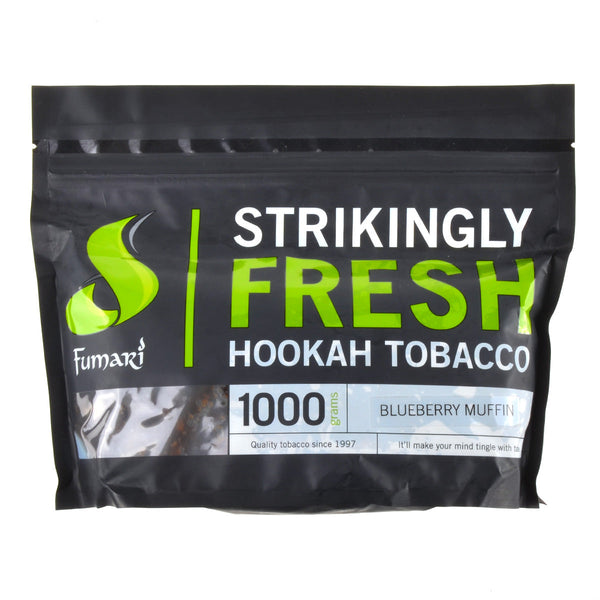 Fumari Blueberry Muffin Hookah Tobacco 1000g Resealable Pouch - Premium Shisha