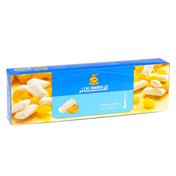 Al Fakher Gum Mastic Hookah Shisha Tobacco 50g 10-Pack Packaging and Branding