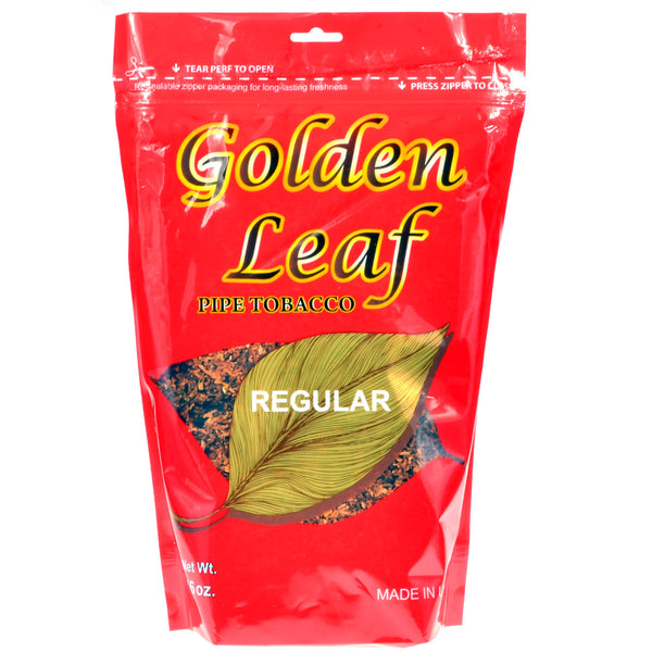 Golden Leaf Regular Pipe Tobacco 16 oz Resealable Bag Front View