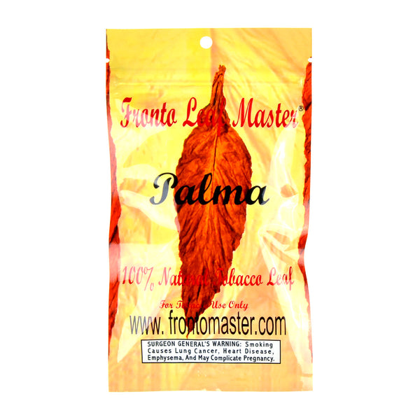 Fronto Leaf Master Palma 1pk individual packaging showing natural tobacco leaf texture and branding