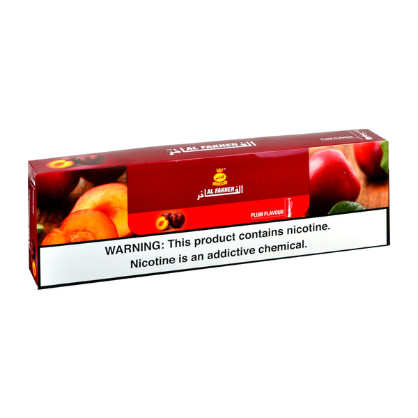 Al Fakher Plum Hookah Shisha Tobacco 250g Box and Packaging