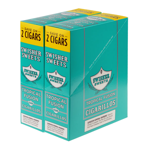 Swisher Sweets Tropical Fusion Cigarillos Packaging and Branding