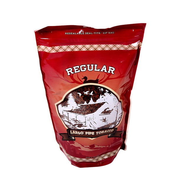 Largo Regular Pipe Tobacco 16oz Resealable Bag - Burley and Virginia Ribbon Cut Blend