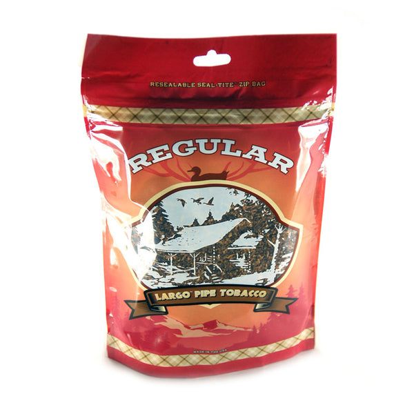 Largo Regular Pipe Tobacco 6oz Bag - Smooth Regular Flavor Ribbon Cut Tobacco