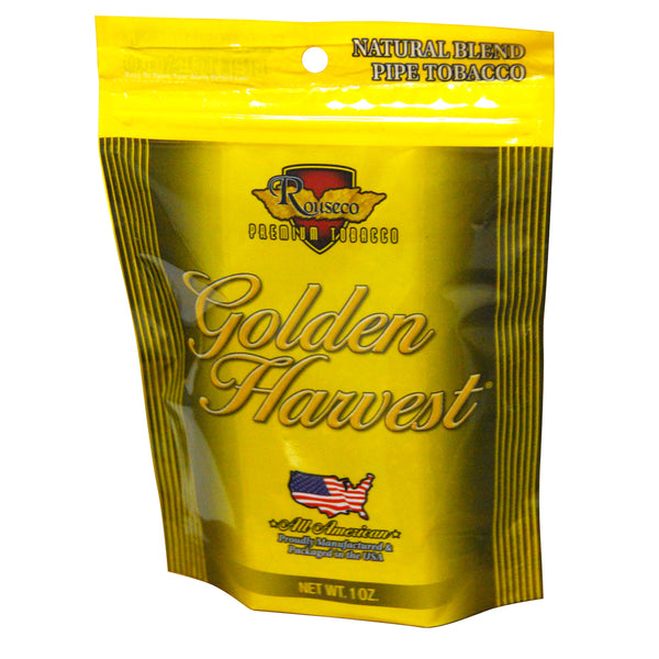 Golden Harvest Natural Blend 1 oz Pouch Packaging Front View