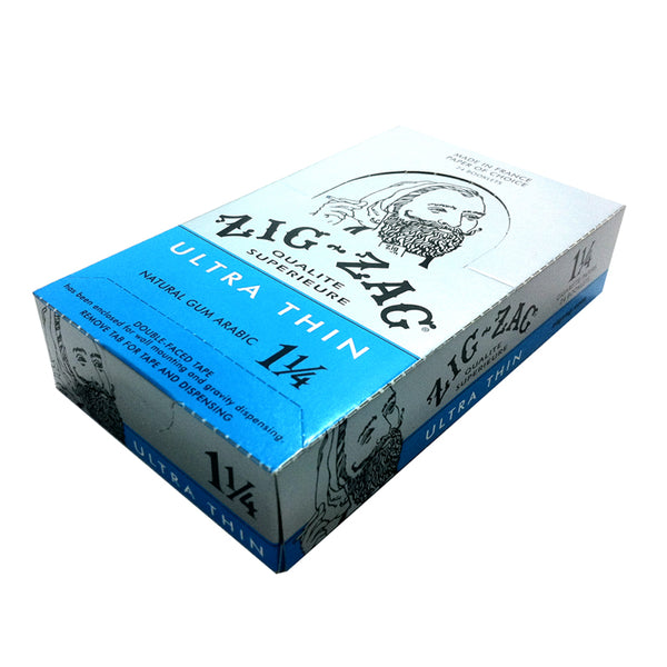 Zig-Zag Ultra Thin 1.25 Rolling Papers 24 Books of 32 Leaves